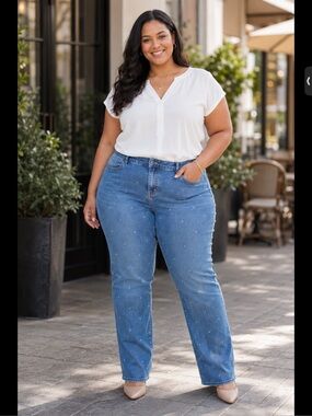 Lane Bryant Light Blue Denim Jeans